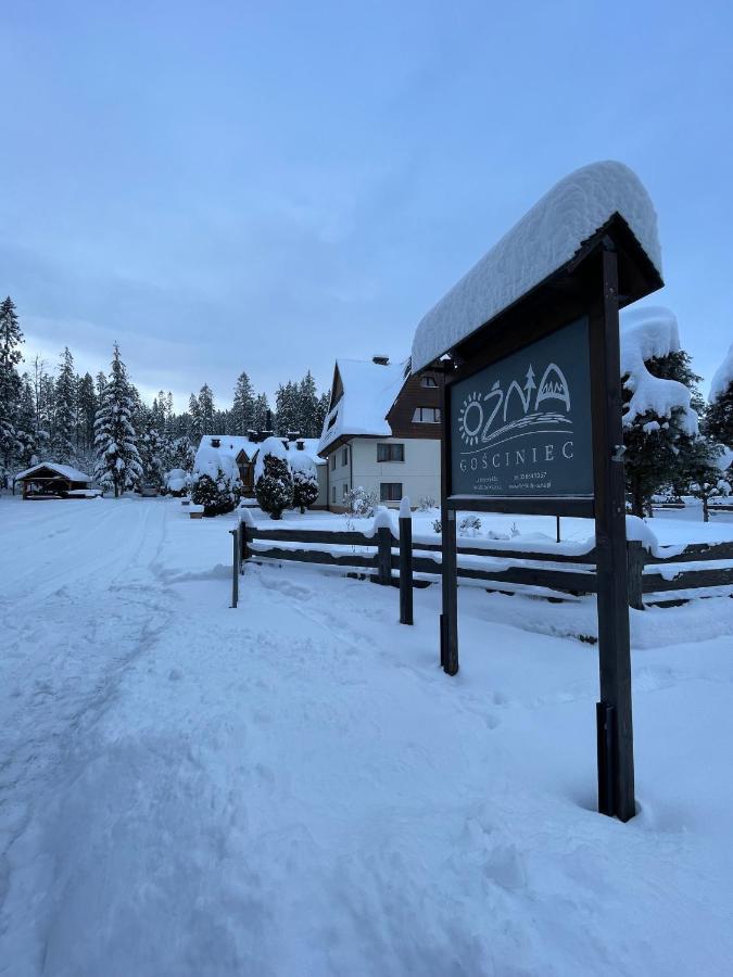 Gosciniec Ozna Hotell Kiczora Exteriör bild